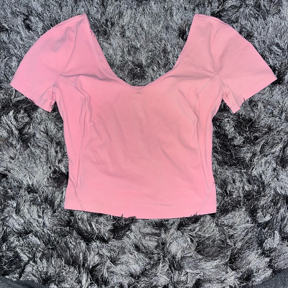 Pink  Lululemon Align Top